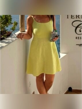 Old Navy Yellow Summer Dress - Casual A-Line